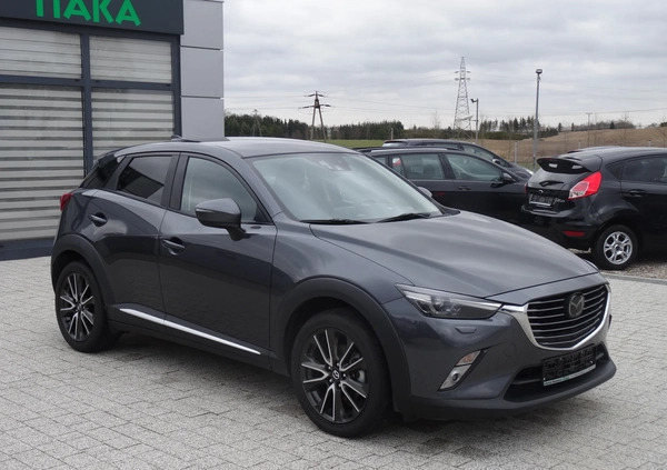 Mazda CX-3 cena 54999 przebieg: 200000, rok produkcji 2015 z Dobra małe 154